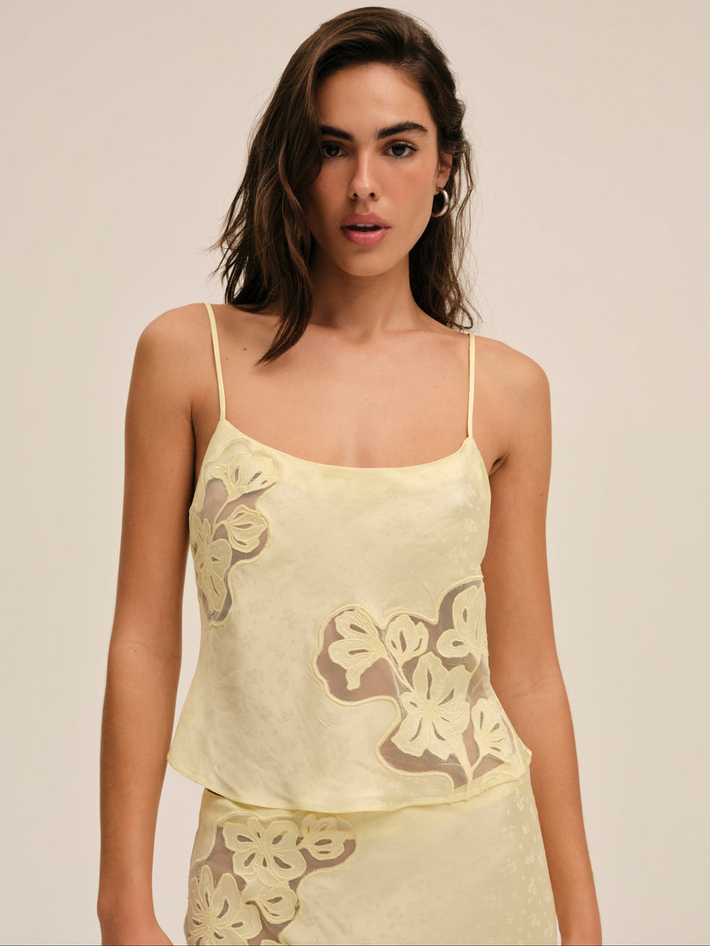 Women Sunrise Top - Yellow