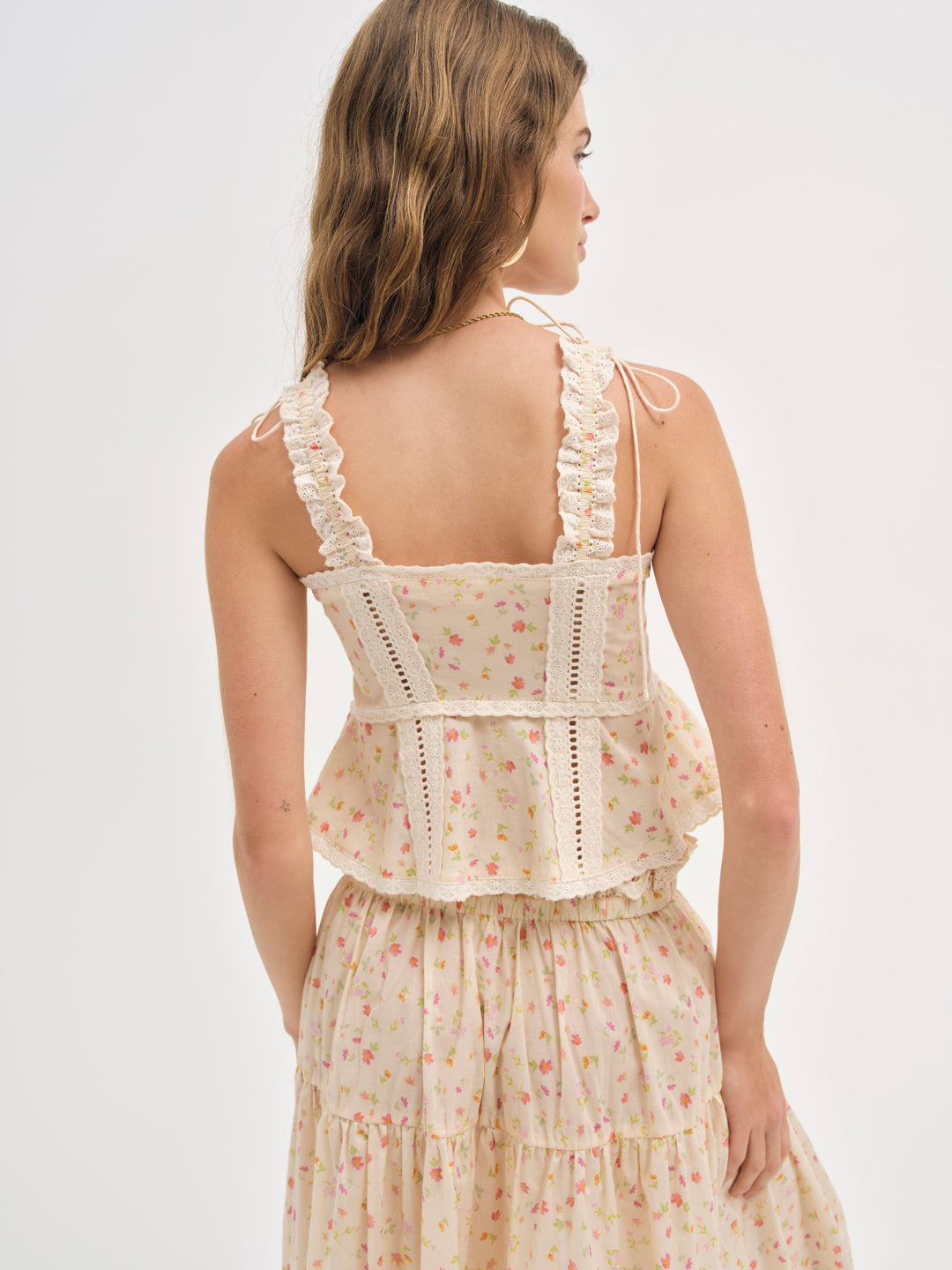 Women Morgan Top - Peach