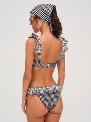 Women Daisy Lane Bikini Bottom - Black