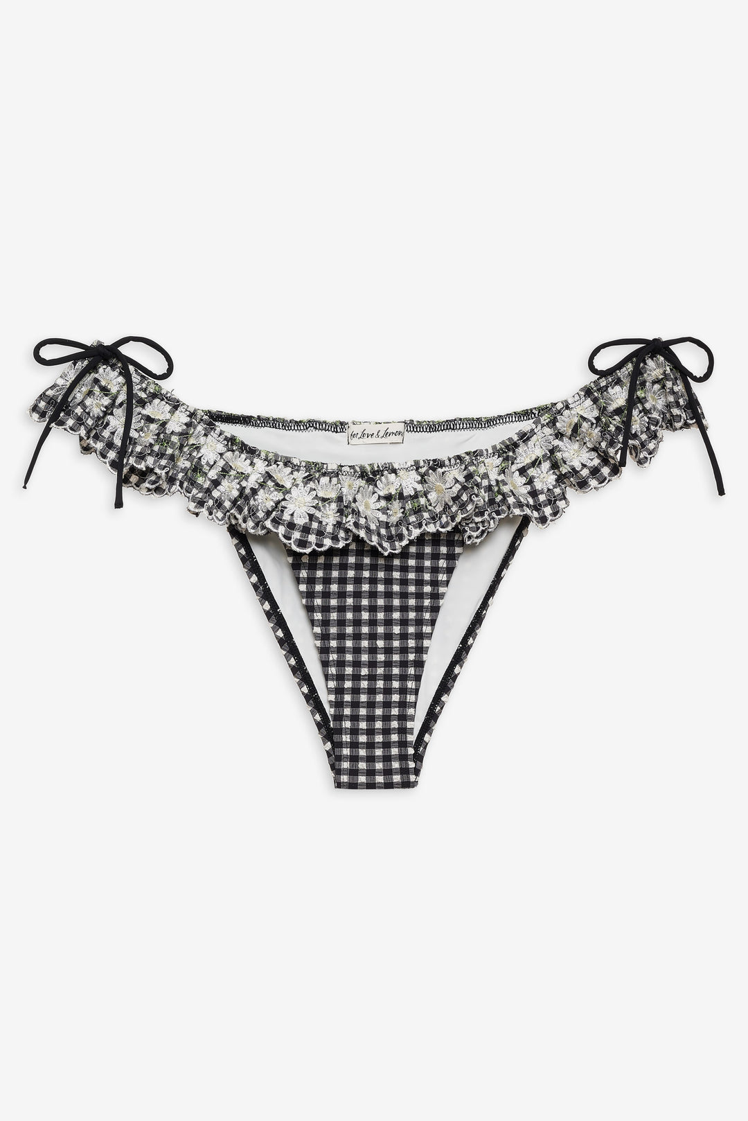 Women Daisy Lane Bikini Bottom - Black