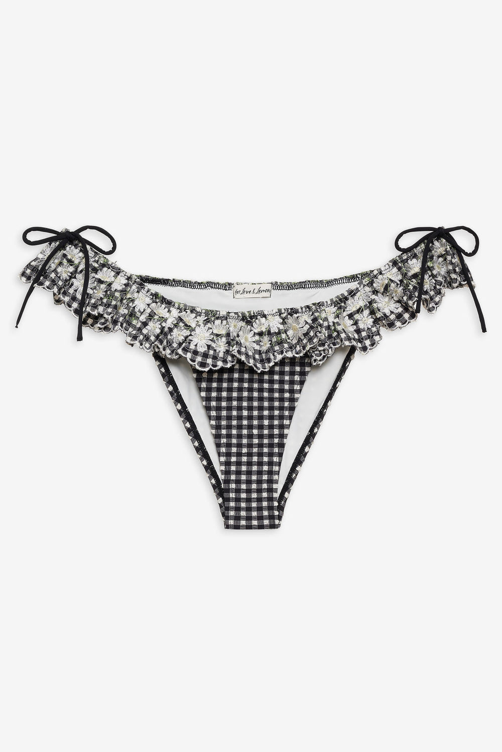 Women Daisy Lane Bikini Bottom - Black