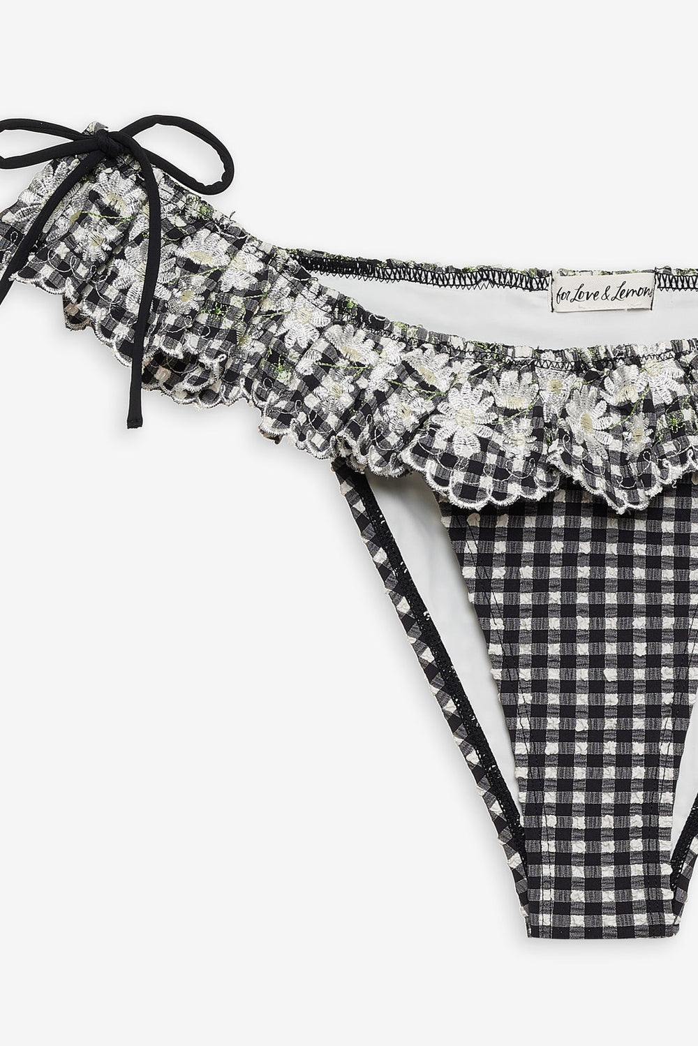Women Daisy Lane Bikini Bottom - Black