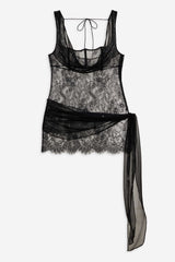 Women Sonja Slip Dress - Black