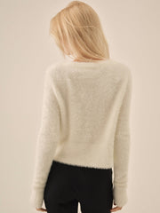 Women Tayla Knit Cardigan - Cream