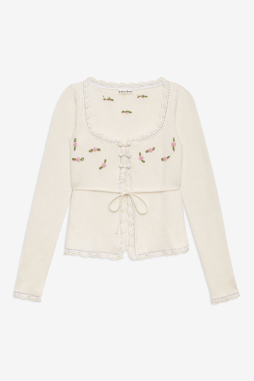 Women Pheobe Knit Top - Cream