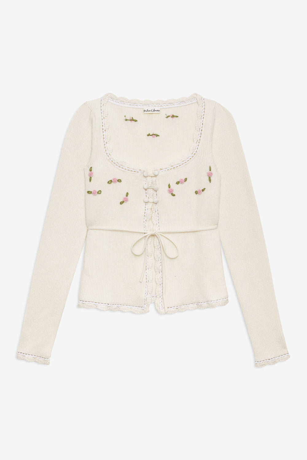 Women Pheobe Knit Top - Cream