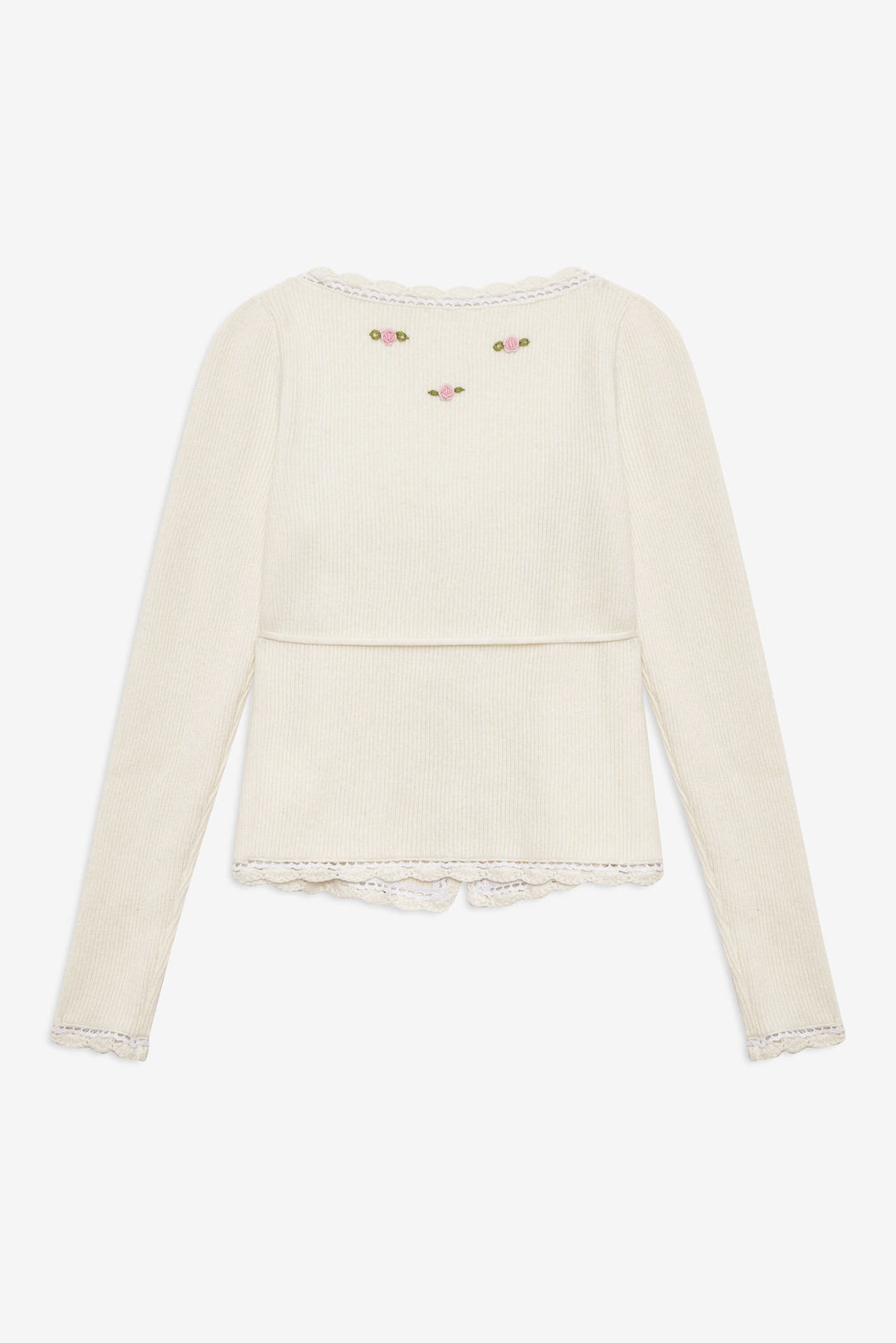Women Pheobe Knit Top - Cream
