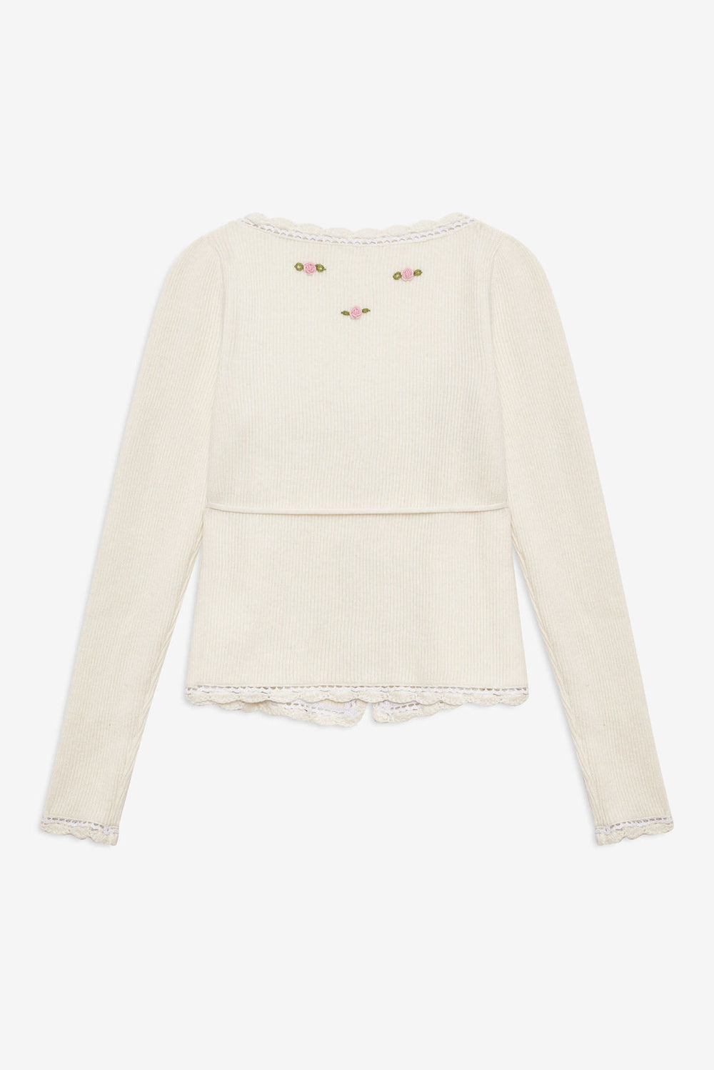 Women Pheobe Knit Top - Cream