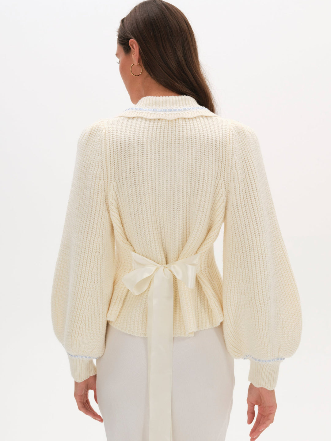 Women Jade Cardigan - Blue