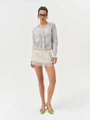 Women Mia Soft Knit Cardigan - Grey