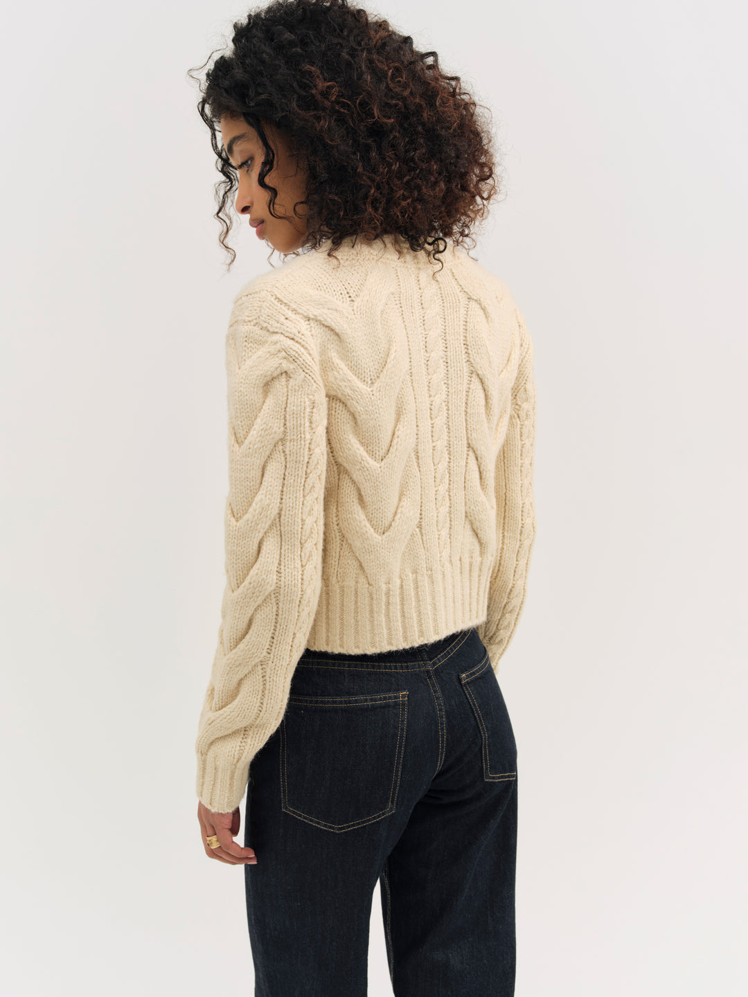 Women Regina Cardigan - Tan