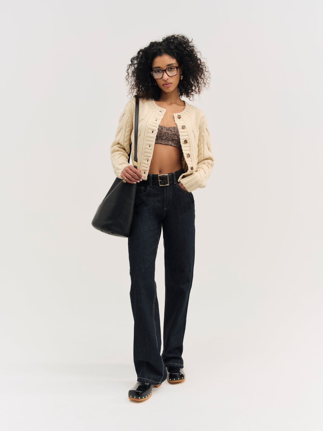 Women Regina Cardigan - Tan