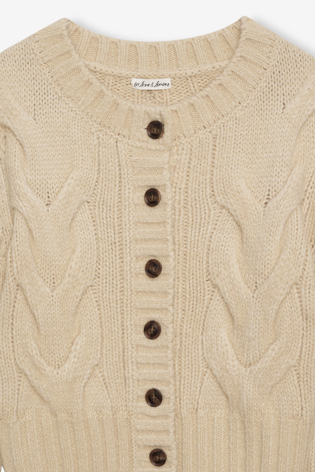 Women Regina Cardigan - Tan