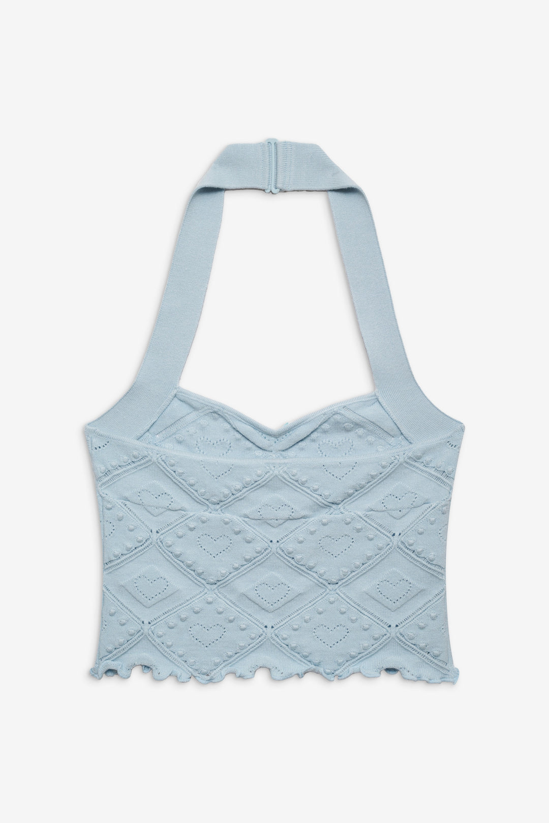 Women Coco Knit Tank - Baby Blue