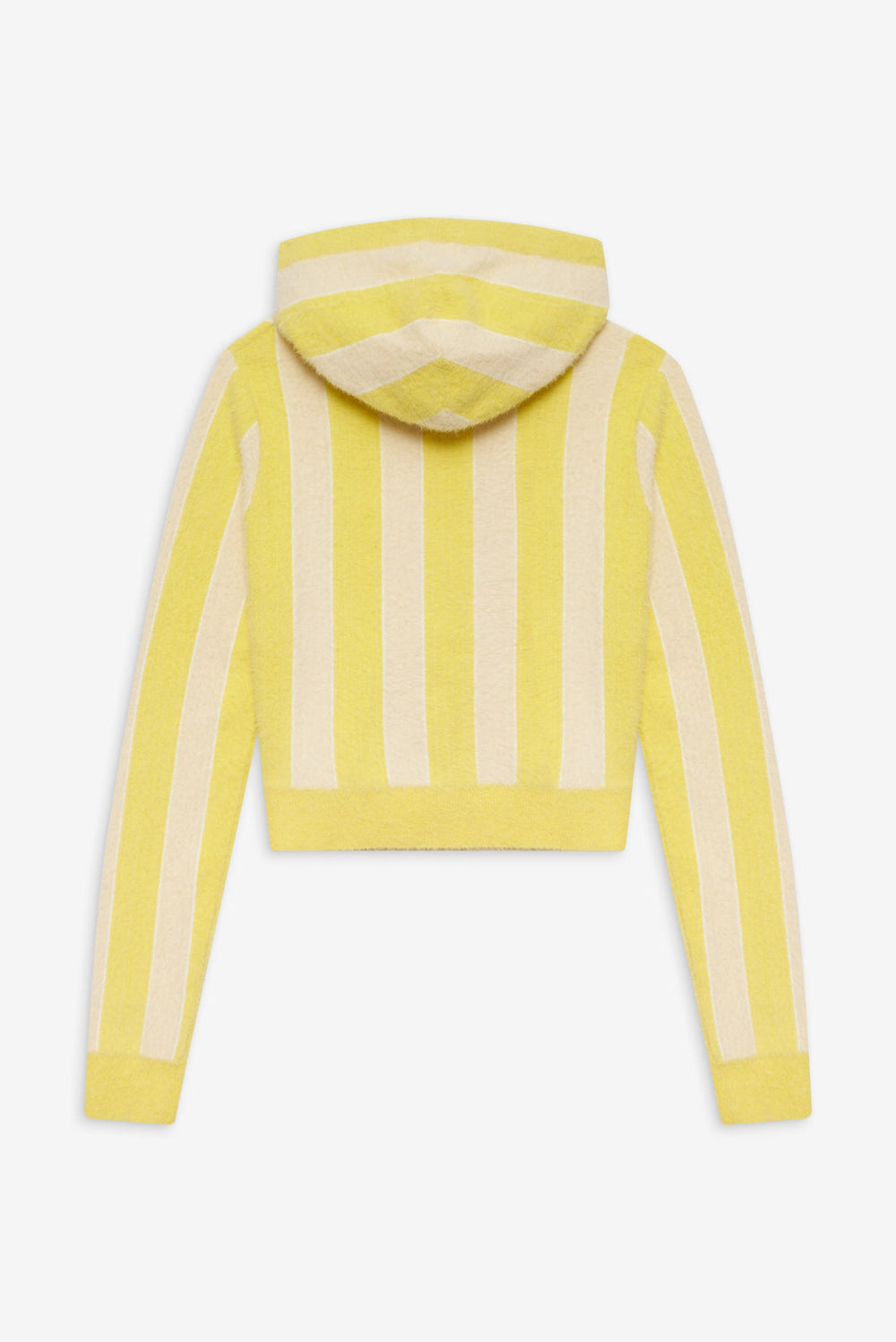 Women Sleepy Stripe Hoodie - Yellow