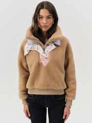 Women Caitlyn Pullover Sweater - CAMEL