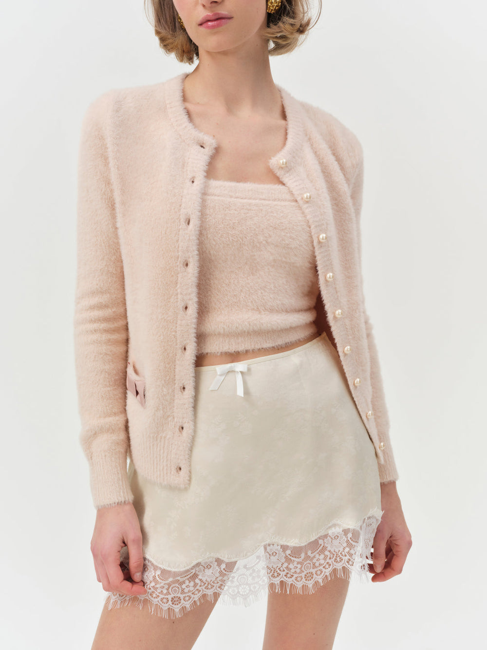 Women Harper Cardigan - Pink