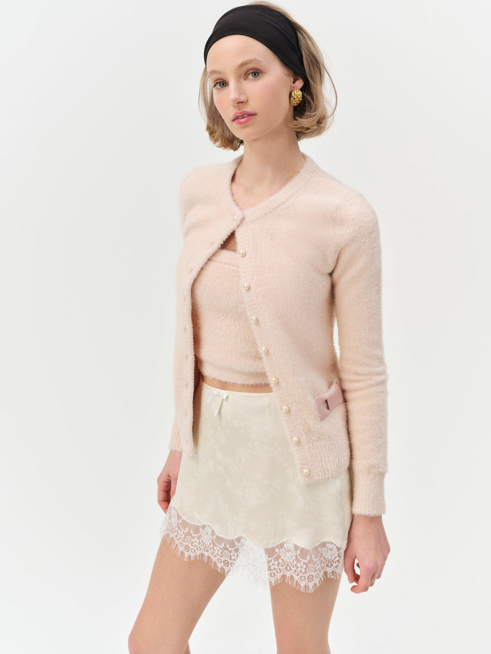 Women Harper Cardigan - Pink