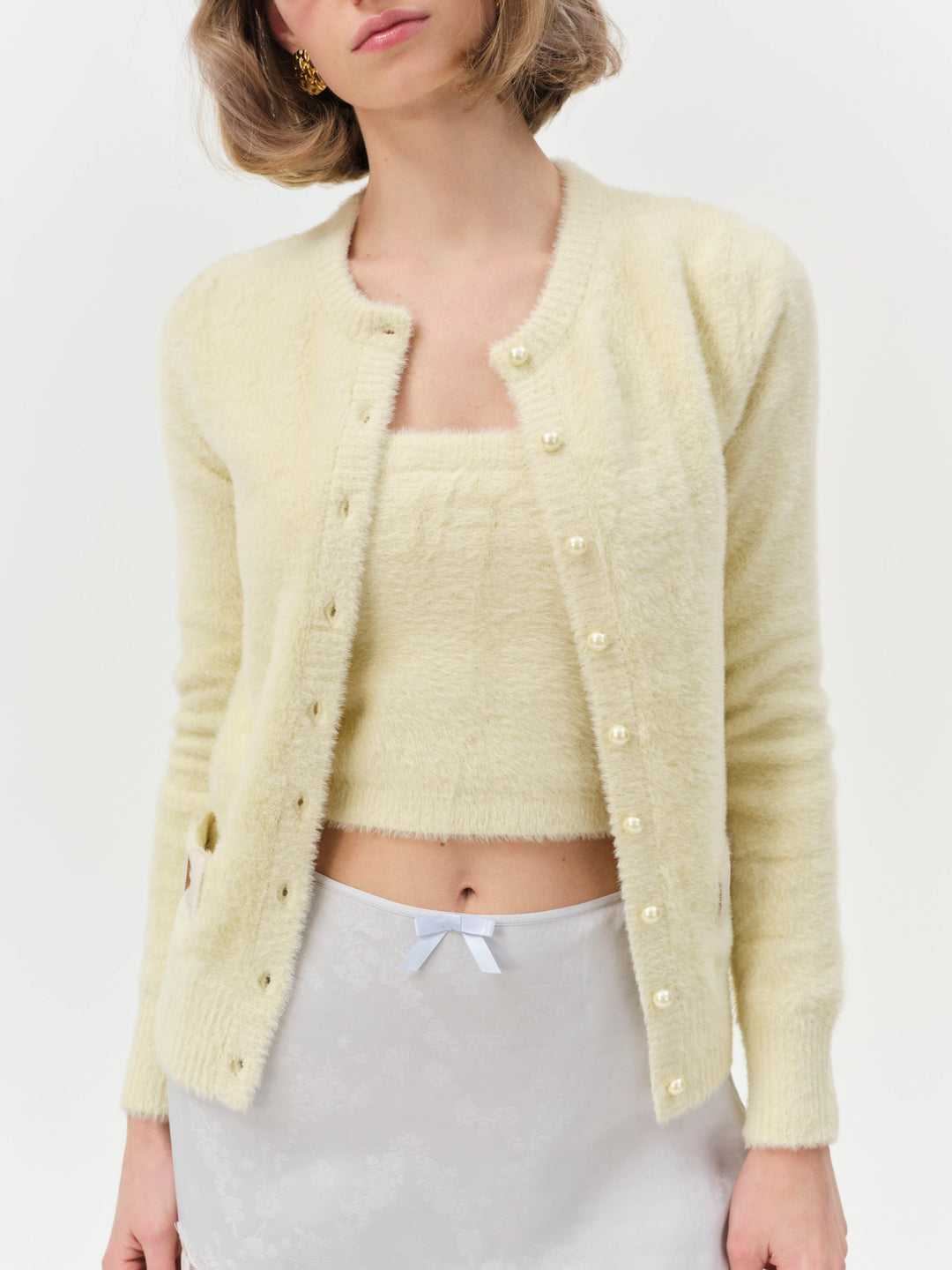 Women Harper Cardigan - Yellow