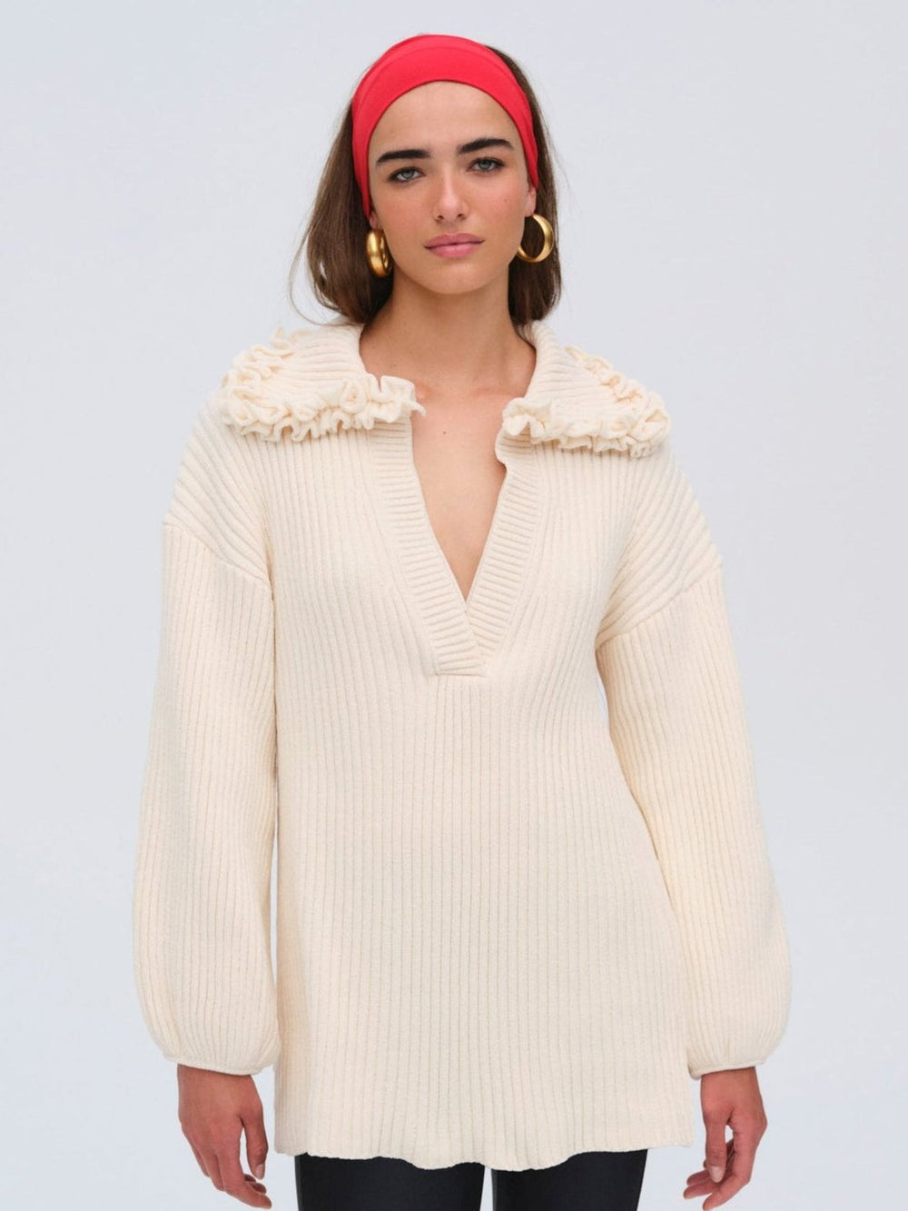 Women Rey Knit Tunic - Cream