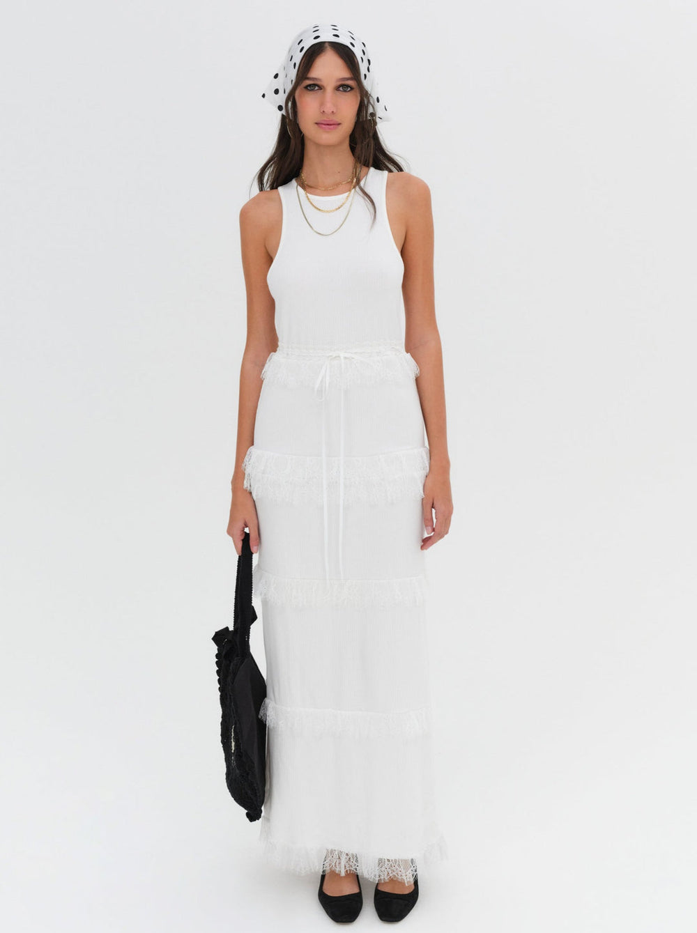 Women Joan Maxi Dress - White