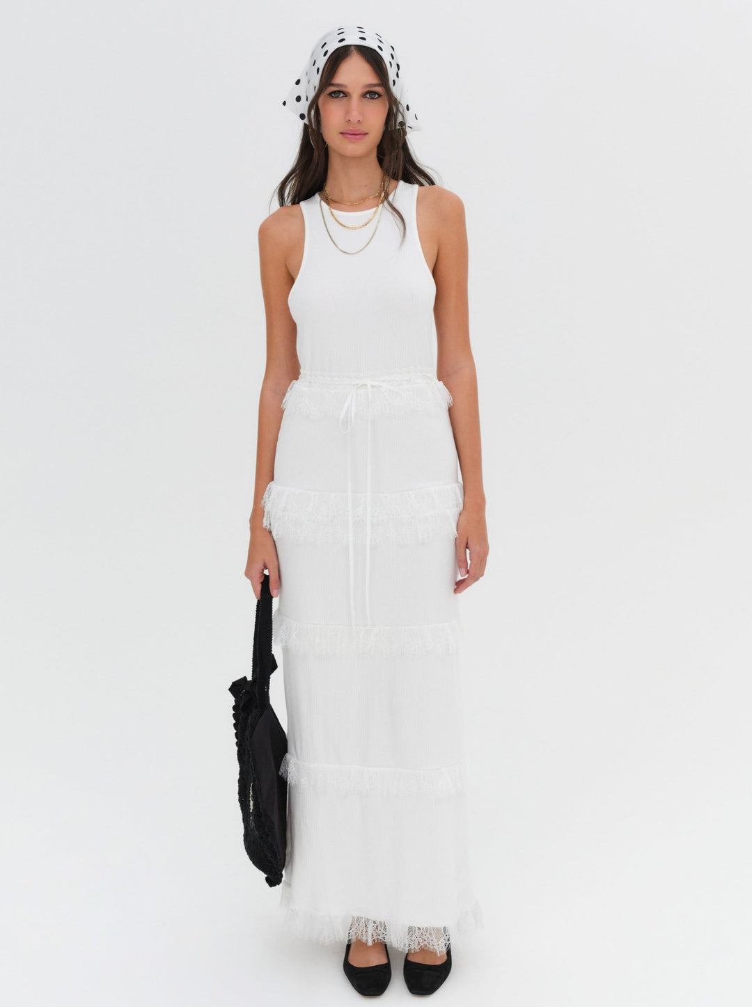 Women Joan Maxi Dress - White
