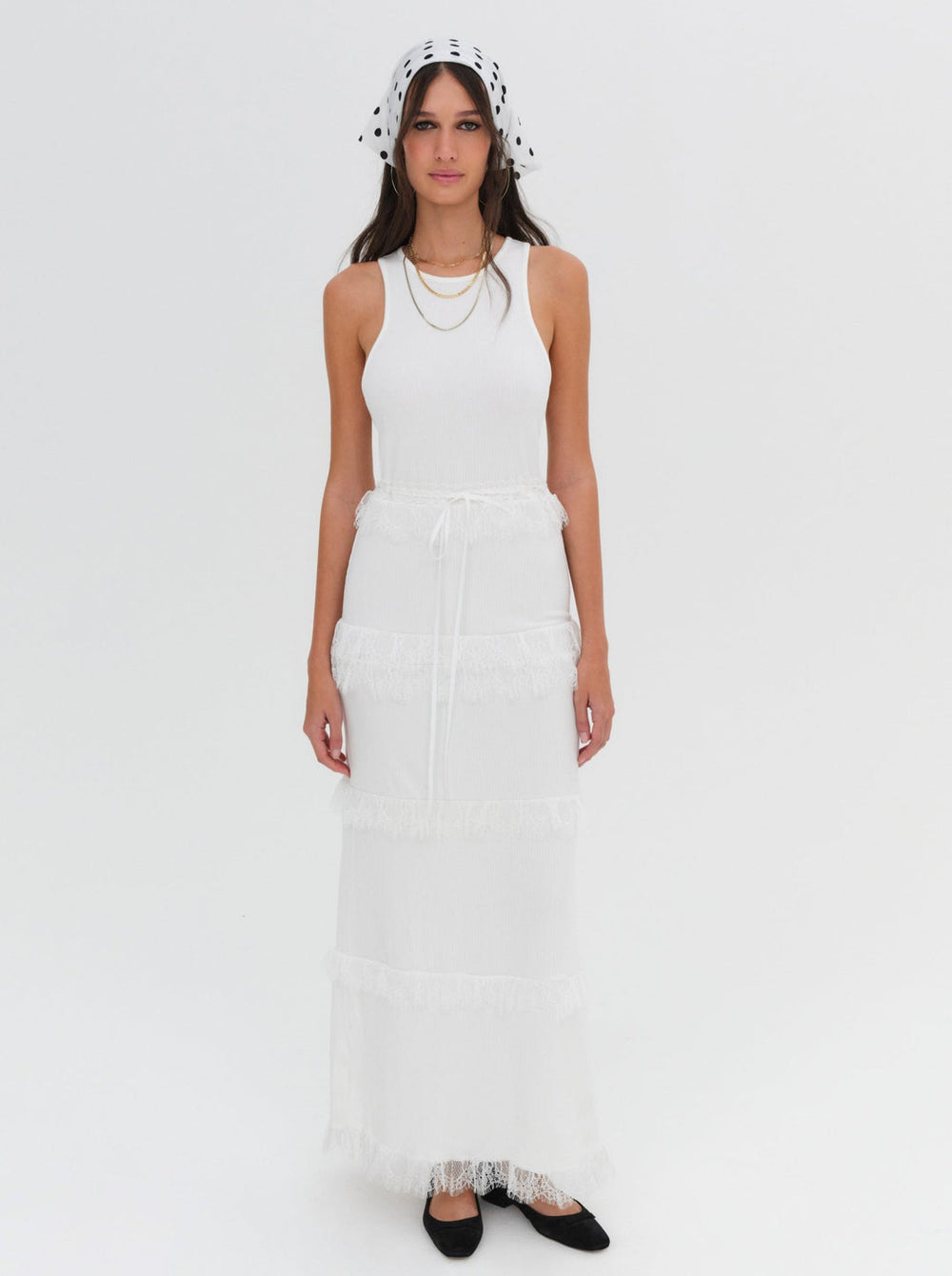 Women Joan Maxi Dress - White