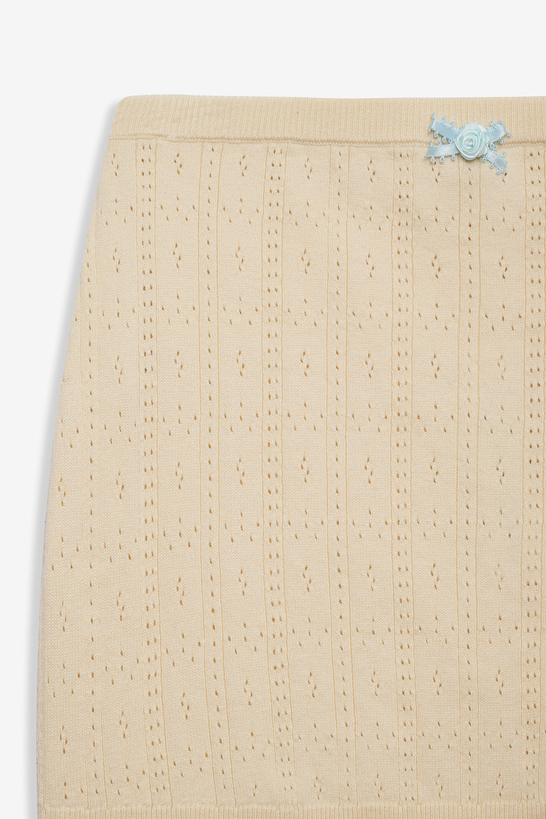 Women Daniela Knit Mini Skirt - Cream