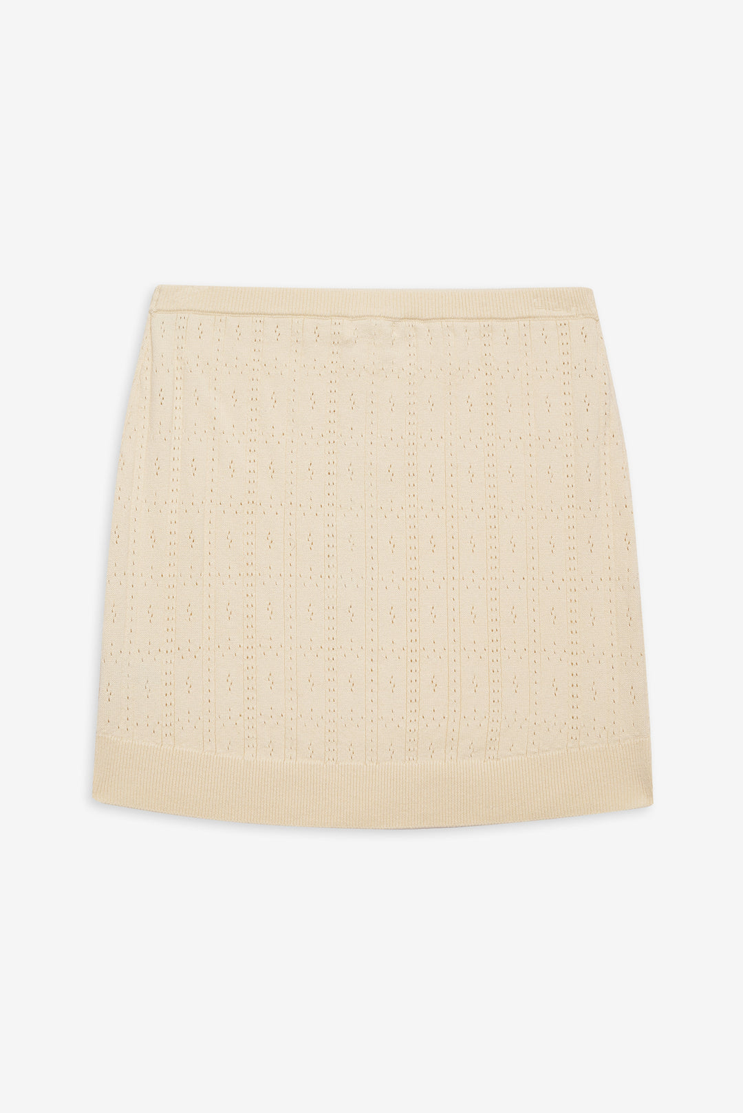 Women Daniela Knit Mini Skirt - Cream