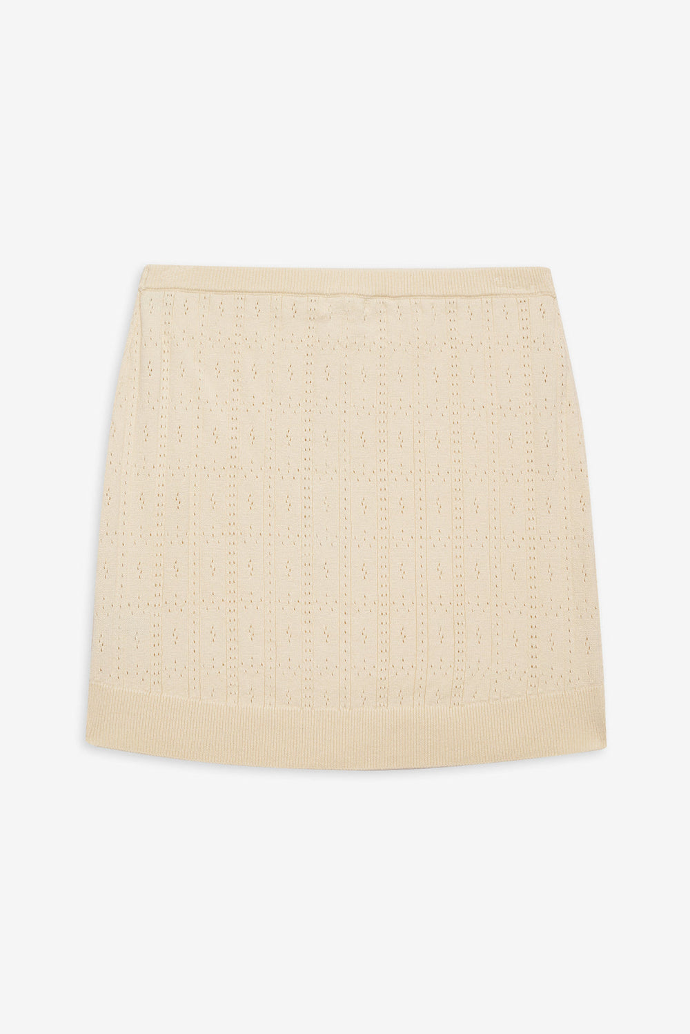 Women Daniela Knit Mini Skirt - Cream