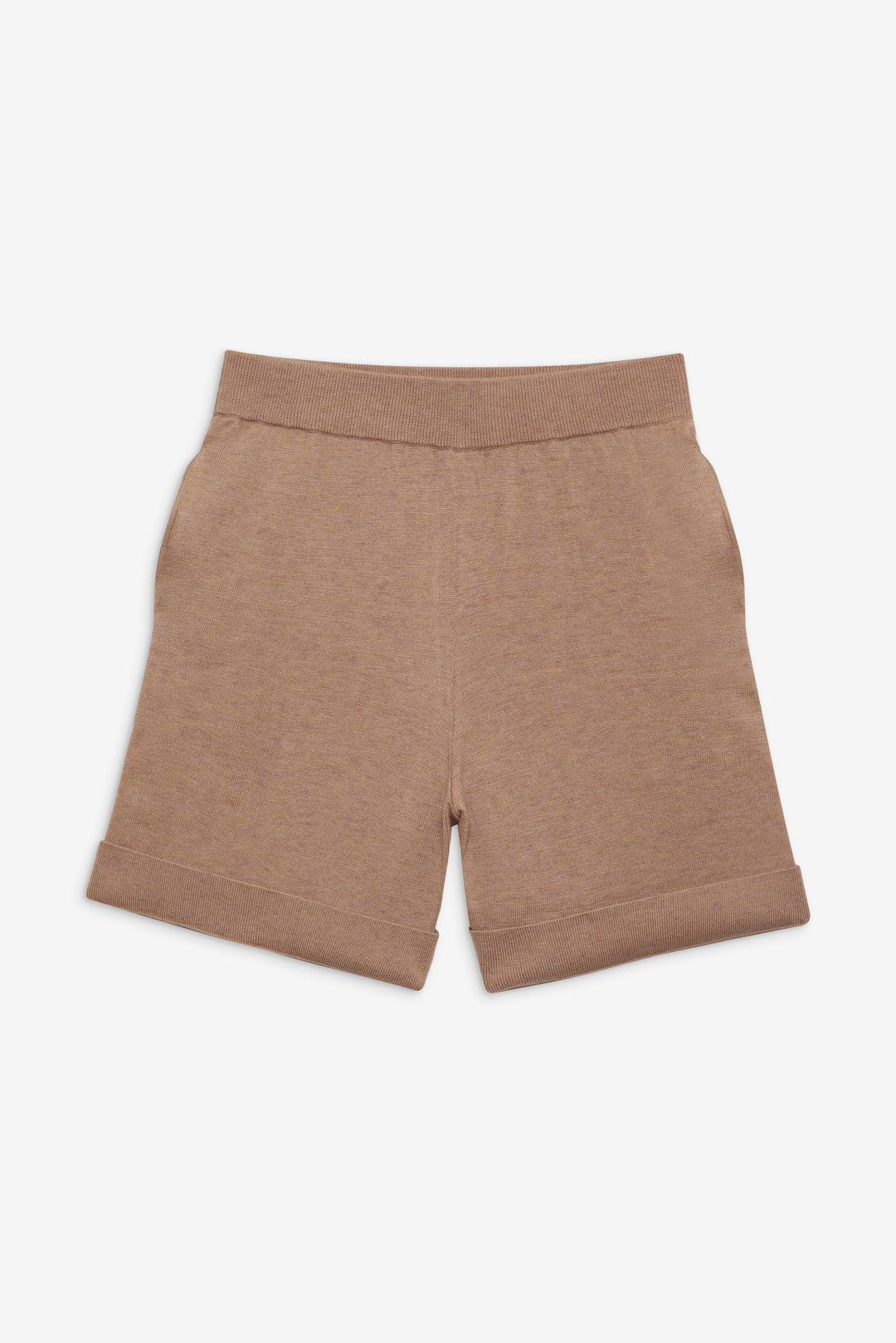 Women Cassidy Knit Shorts - Brown