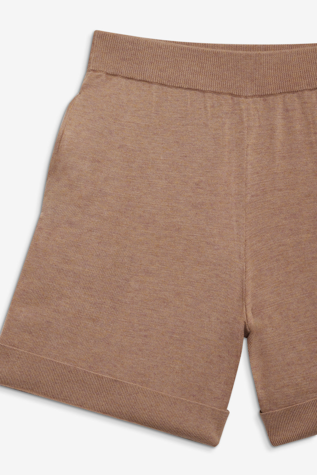 Women Cassidy Knit Shorts - Brown