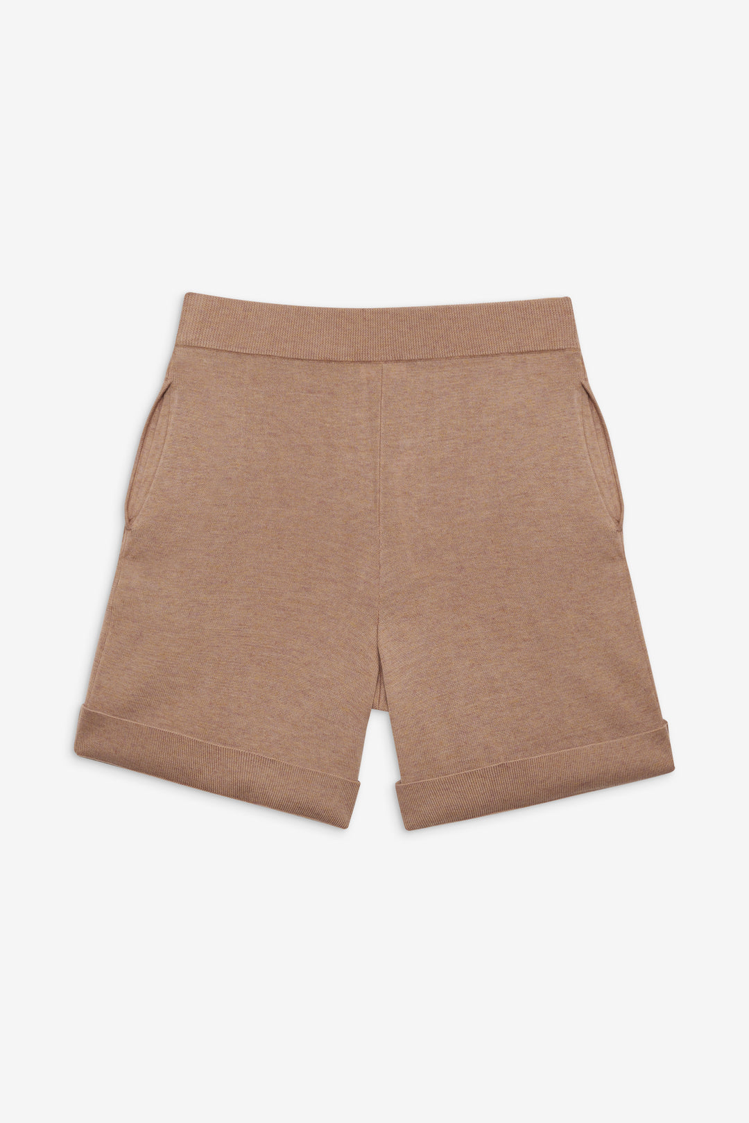 Women Cassidy Knit Shorts - Brown