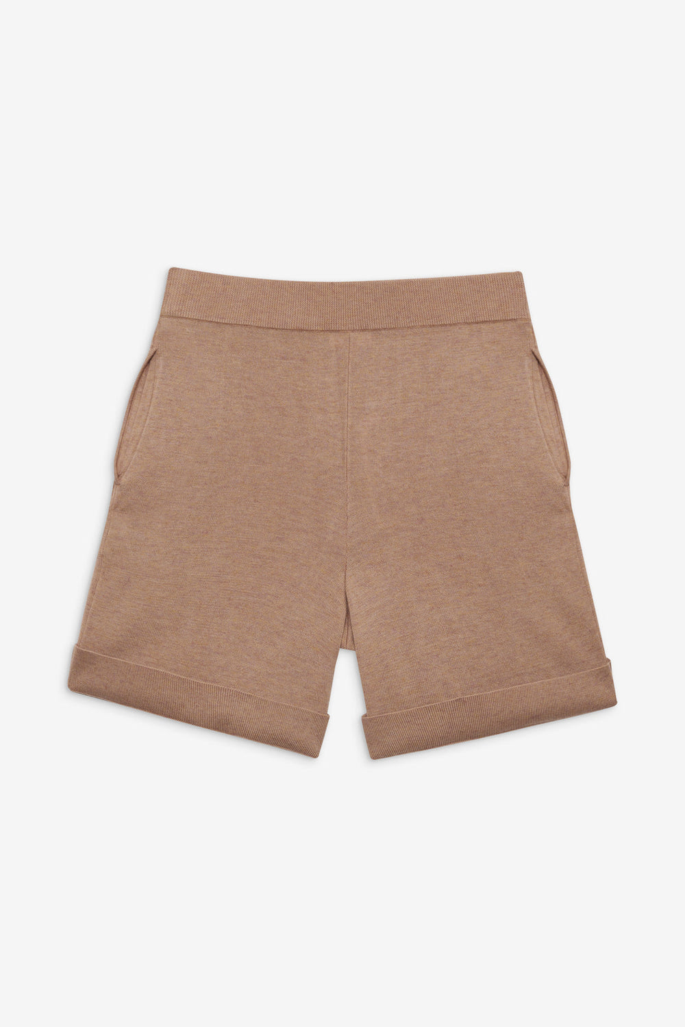 Women Cassidy Knit Shorts - Brown