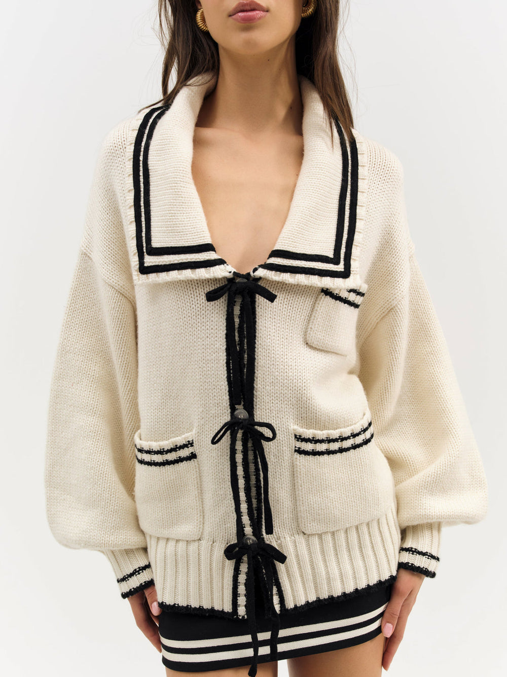 Women Marina Knit Cardigan - Tan