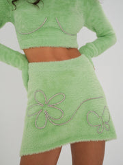 Women Sullivan Mini Skirt - Green