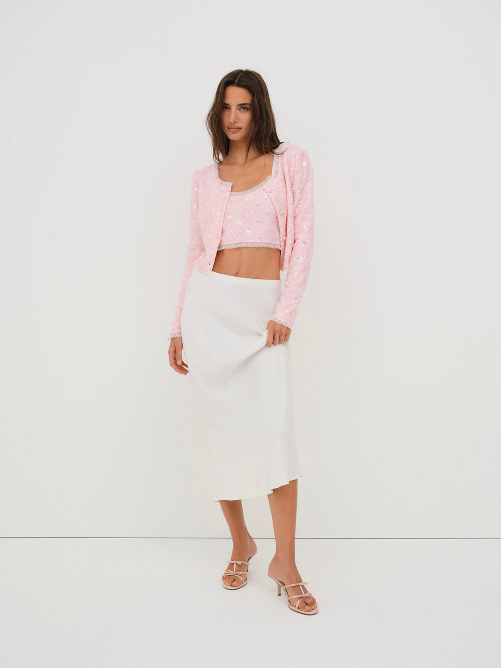 Women Isabeau Cardigan - Pink