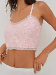 Women Isabeau Sleep Top - Pink