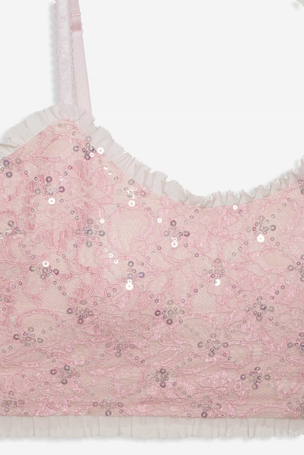 Women Isabeau Sleep Top - Pink