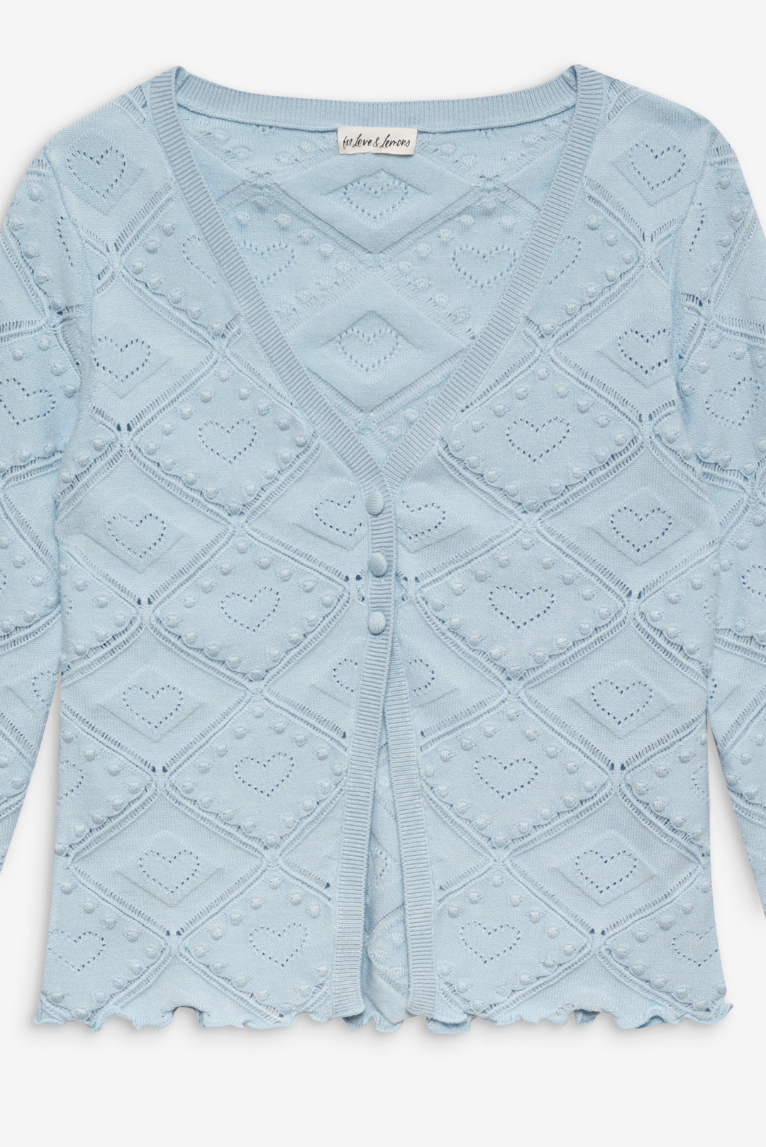 Women Coco Knit Cardigan - Baby Blue