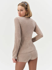 Women Eloise Cardigan - Oatmeal