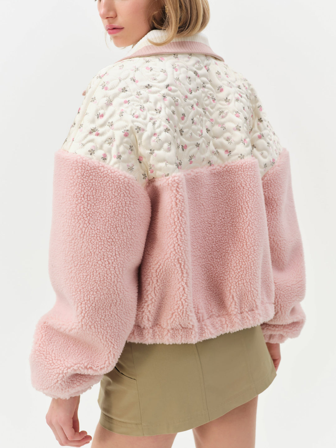 Women Saide Jacket - Pink