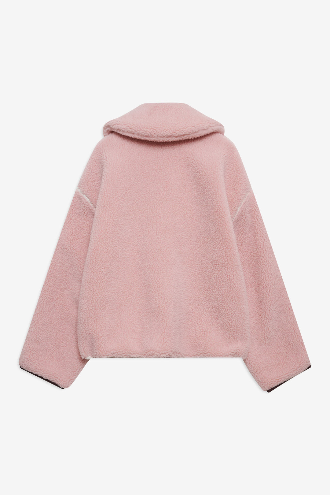 Women Melody Pullover Sherpa Jacket - Pink
