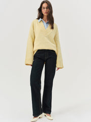 Women Amelia Sweater - Yellow