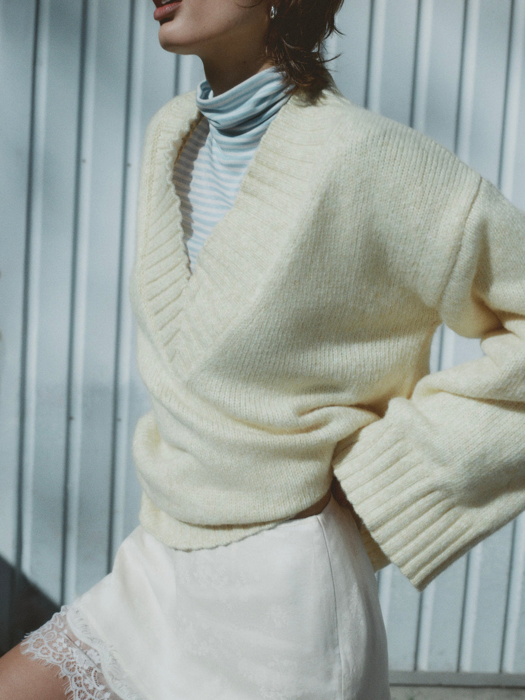 Women Amelia Sweater - Yellow