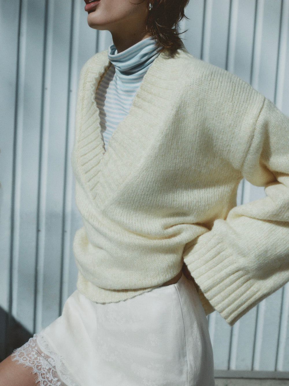 Women Amelia Sweater - Yellow