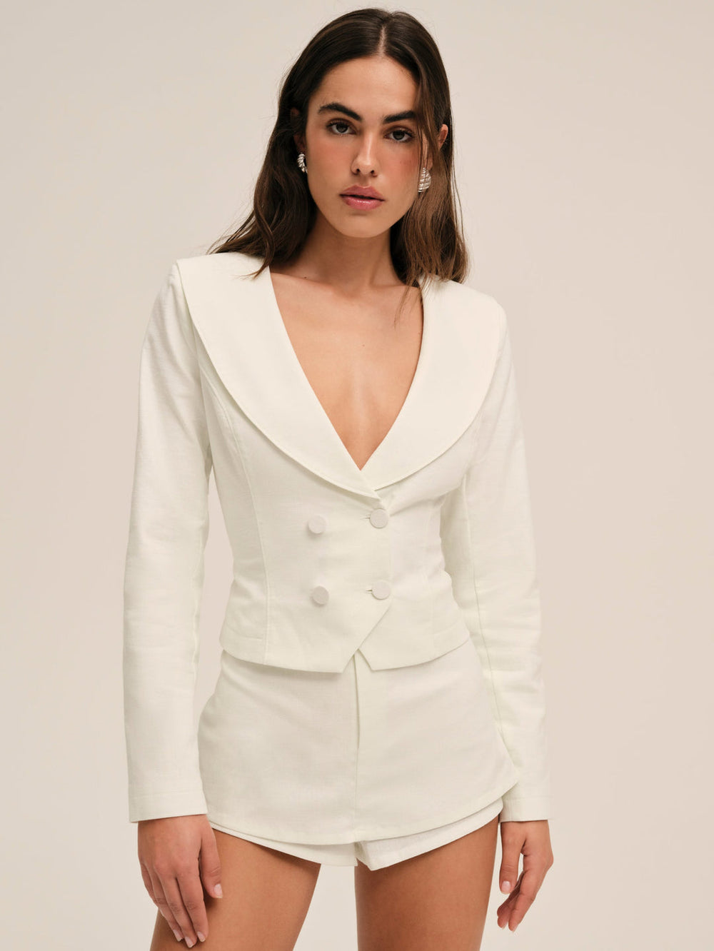 Women Etta Skort - Ivory