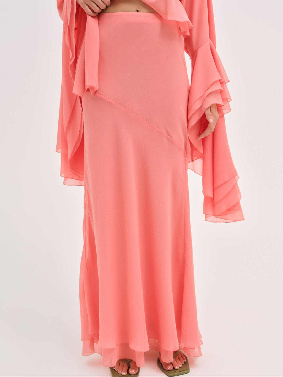 Women Joana Maxi Skirt - Peach