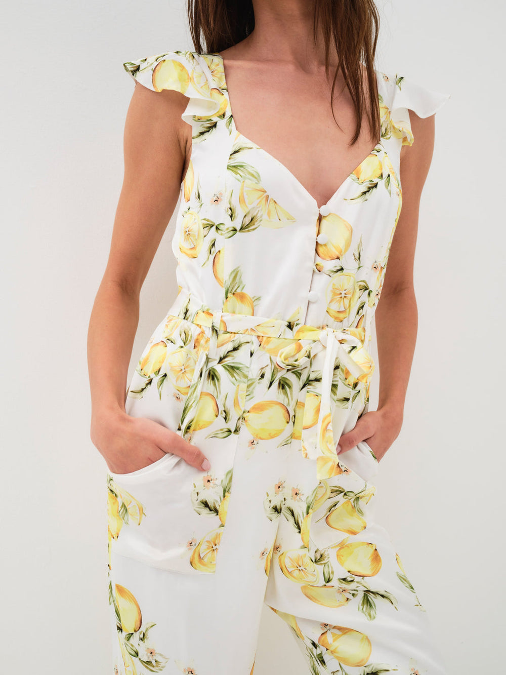 Women Limonada Jumpsuit - Yellow