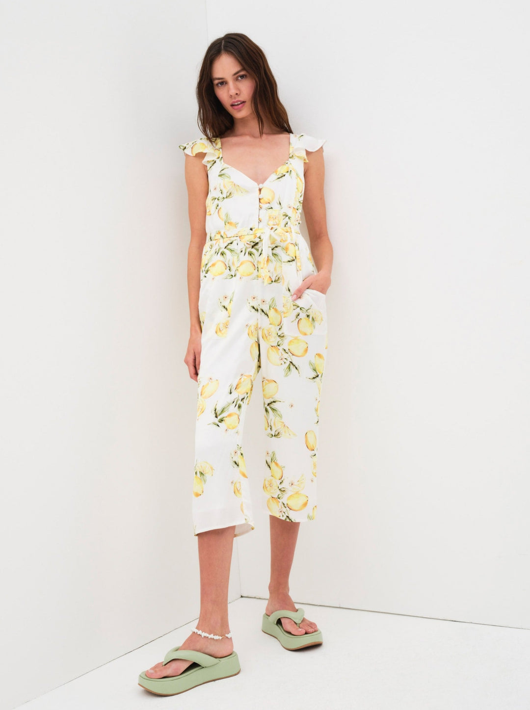 Women Limonada Jumpsuit - Yellow